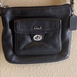 Black coach bag